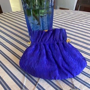 Purple Silky Vanessa Clutch